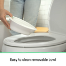 Klósett koppur með hljóði