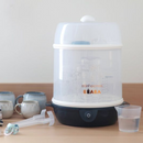 Gufutæki til að sjóða pela og snuddur