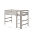 Classic 90x200cm Upphækkað