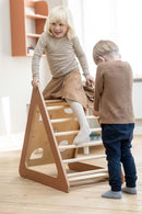 Klifurturn með rennibraut