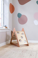 Klifurturn með rennibraut