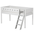 White 90x200cm Upphækkað