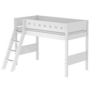 White 90x200cm Upphækkað