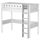 White 90x200cm Upphækkað