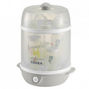 Gufutæki til að sjóða pela og snuddur