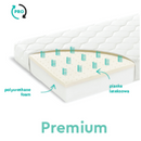 80x160cm - Premium gæða lagskipt dýna