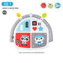 Leikbogi á aftursæti