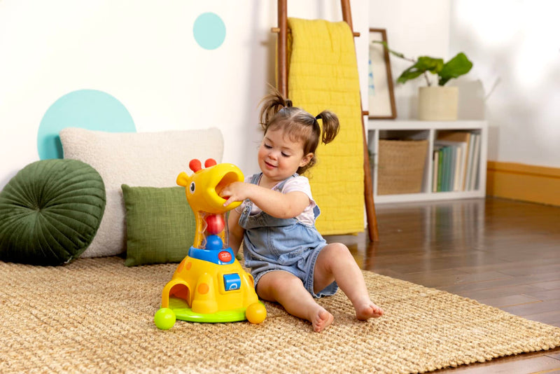 Spinning spots giraffe