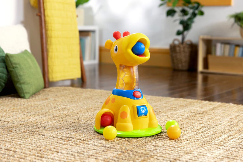 Spinning spots giraffe