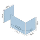 Leiktjöld fyrir 70x160cm