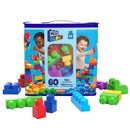 Mega Bloks kubbar - 60 stk.