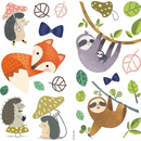 Skógarvinir límmiðar