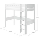 3. Upphækkun + Stigi -  White