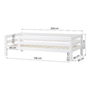 ECO Luxury 90x200cm Svansvottað