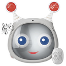 Aftursætisspegill með hljóðum og fjarstýringu