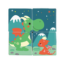 Mjúkir púslkubbar í baðið