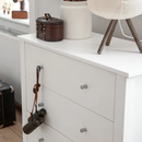 Kommóða með skiptiborði