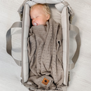 Teppi úr merino ull og bamboo.