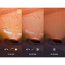 Næturljós - Ljóskastari sólarlag