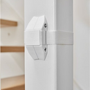 Uppistöður/Endafestingar fyrir öryggishlið