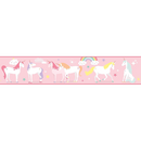 Magical Unicorn veggborði - 4.57 m. Sjálflímandi veggmyndir