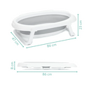 Baðbalastandur með fellanlegum bala.