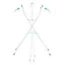 Baðbalastandur með fellanlegum bala.