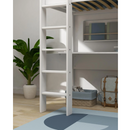 White 90x200cm Upphækkað