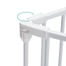 Framlenging / stækkun á Fillikid öryggishlið hvítt 65 cm