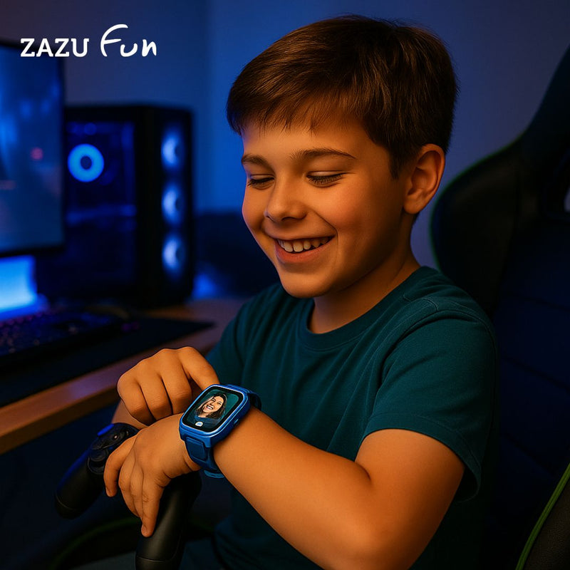 Fun Snjallúr 4G/GPS - Fyrir myndsímtal blátt