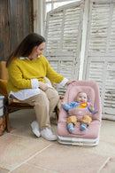 Ömmustóll með titringi og tónlist