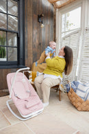 Ömmustóll með titringi og tónlist