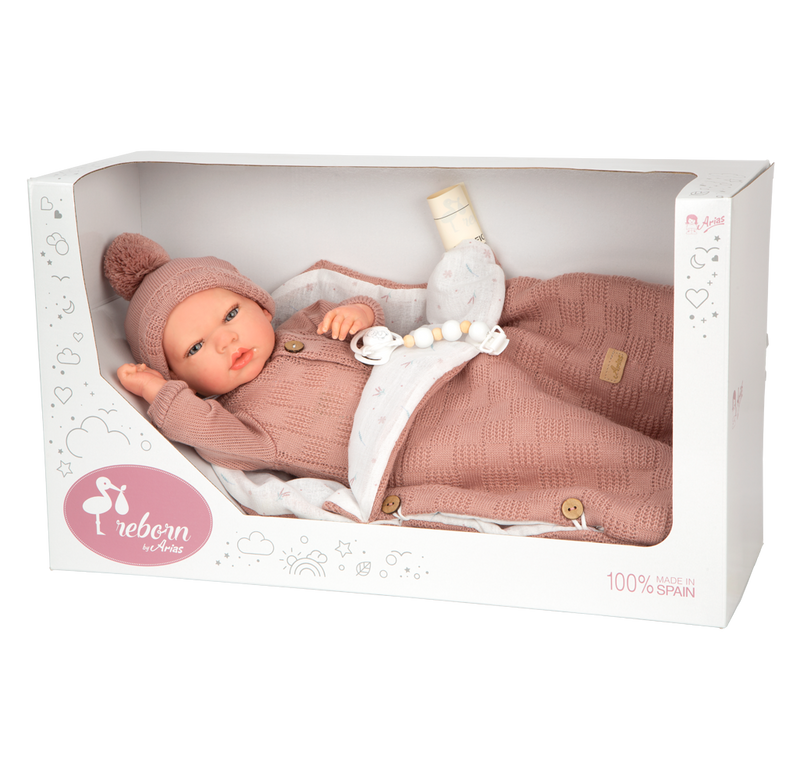 Elba dúkka - REBORN - 40cm