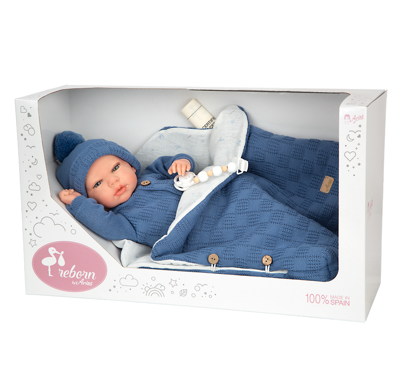 Alberto dúkka - REBORN - 40cm