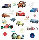 Cars 2 - 26 stk. Sjálflímandi veggmyndir