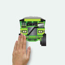 Vinnuvélar - 18 stk. Sjálflímandi veggmyndir