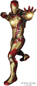 Iron man & Captain America. Sjálflímandi veggmyndir