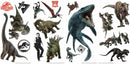 Jurrasic World - 19 stk. Sjálflímandi veggmyndir
