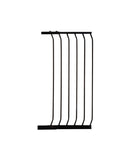 Svartar Framlengingar á Liberty Þrýstihlið - 9-45cm - Extra hátt hlið