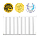 Öryggishlið veggfest Broadway  76-134,5cm - Extra breitt