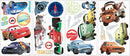 Cars 2 - 26 stk. Sjálflímandi veggmyndir