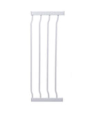 Hvítar framlengingar á þrýstihlið  9-100cm - Venjuleg hæð