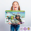 Segulkubbar - Flugvélar og Þyrlur - 74 stk