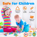 Segulkubbar - Happy Zoo - 83 stk