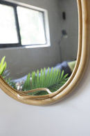 Spegill - Natural Rattan