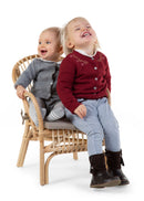 Barnastóll - Natural Montana með sessu