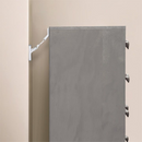 Skápafesting við vegg - 2 stk