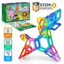 Segulkubbar - Happy Zoo - 83 stk