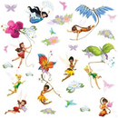Disney Fairies - 30 stk. Sjálflímandi veggmyndir