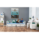 Skúffueining á hjólum 34x51